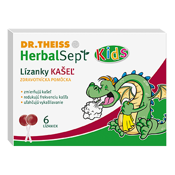 HerbalSept  Kids KAŠEĽ lízanky