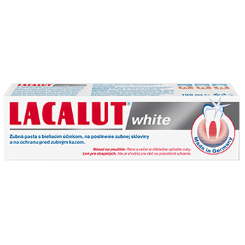 galéria LACALUT WHITE zubná pasta