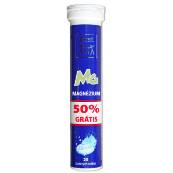 MAGNÉZIUM 50% GRÁTIS