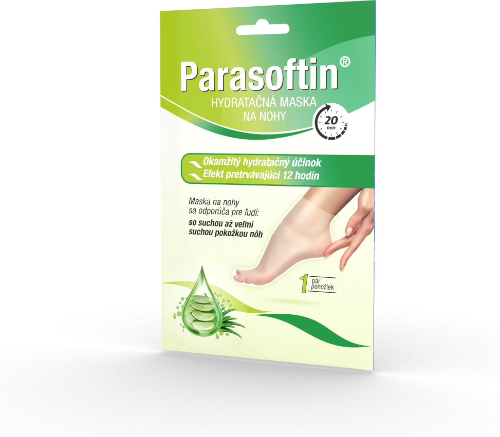 Parasoftin HYDRATAČNÁ MASKA NA NOHY / Máj 1+1