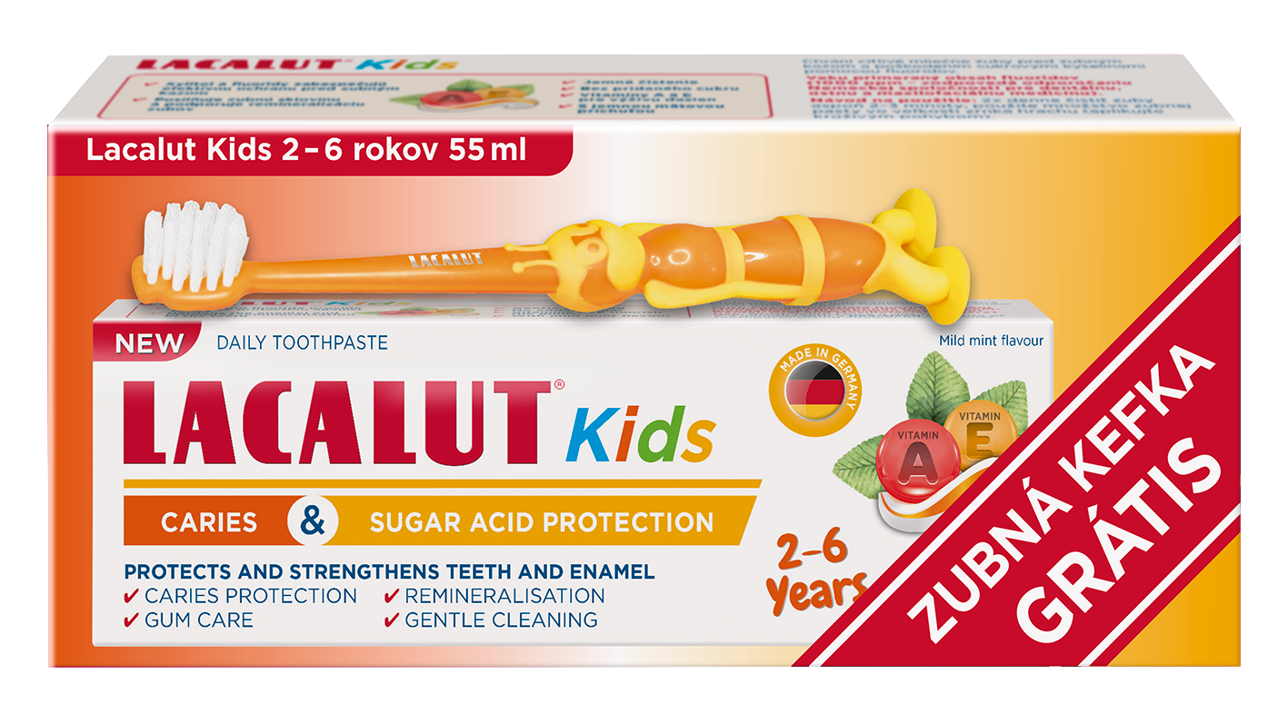 LACALUT DETI 2-6 zubná pasta