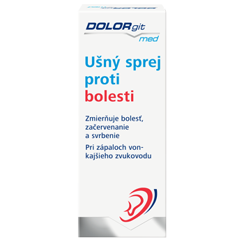 DOLORgit med UŠNÝ SPREJ