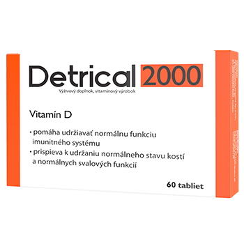 Detrical 2000 vitamín D