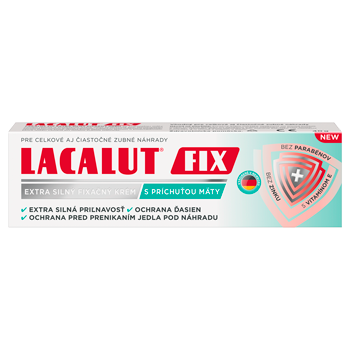 LACALUT FIX fixačný krém, mätový