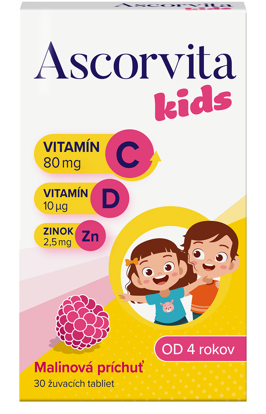 galéria Ascorvita kids žuvacie tablety