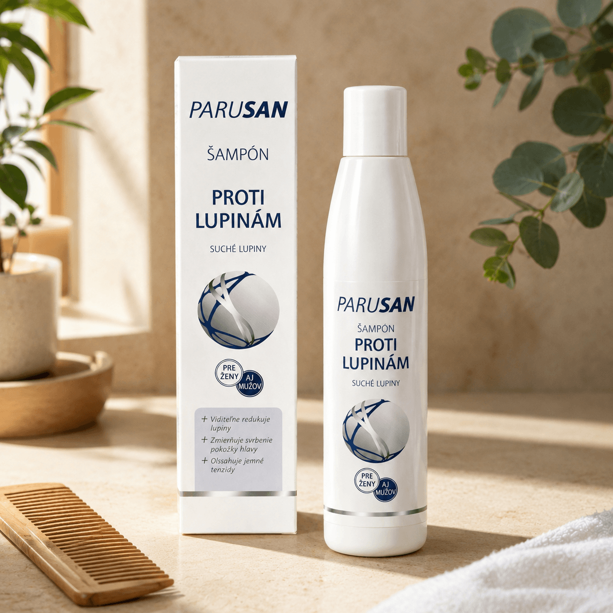 Parusan ŠAMPÓN PROTI LUPINÁM